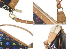画像をギャラリービューアに読み込む, LOUIS VUITTON ルイヴィトン モノグラムマルチ ポシェット アクセソワ―ル M92648 村上隆 ブラック 美品 中古 62506