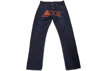Load image into Gallery viewer, Billionaire Boys Club ビリオネアボーイズクラブ 宇宙飛行士プリントデニムパンツ サイズXL ブルー シルバー金具 美品 中古 62512