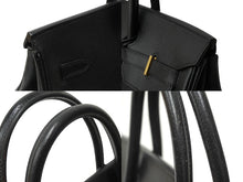 Load image into Gallery viewer, 極美品 HERMES エルメス ハンドバッグ バーキン 40 ◻︎C刻 G金具 アルデンヌ ブラック 中古 62526