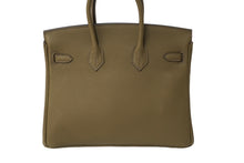 Load image into Gallery viewer, 新品未使用 HERMES エルメス ハンドバッグB刻印 バーキン25 ツンドラ ブラウン シルバー金具 トゴ 中古 62528