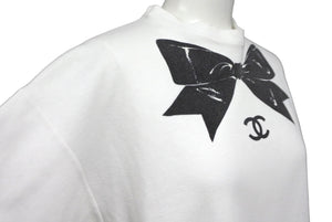 シャネル CHANEL ヴィンテージココマークリボンプリントTシャツ