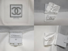 Load image into Gallery viewer, CHANEL シャネル 半袖Ｔシャツ スポーツライン ココマーク サイズ40 P17575V09971 ホワイト グレー 美品 中古 62541