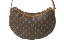Load image into Gallery viewer, 極美品 LOUIS VUITTON ルイ ヴィトン ショルダーバッグ クロワッサンMM M51512 モノグラムキャンバス ブラウン 中古 62543