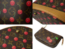 Load image into Gallery viewer, 極美品 LOUIS VUITTON ルイ ヴィトン モノグラム チェリー バケットPM 村上隆 M95012 ハンドバッグ 中古 62544