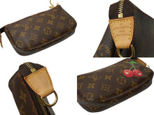 Load image into Gallery viewer, 極美品 LOUIS VUITTON ルイ ヴィトン モノグラム チェリー バケットPM 村上隆 M95012 ハンドバッグ 中古 62544