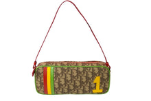 Load image into Gallery viewer, Christian Dior クリスチャンディオール トロッター ワンショルダーバッグ ハンドバッグ 05-MA-0044 ラスタカラー 美品 中古 62546