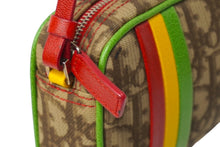 Load image into Gallery viewer, Christian Dior クリスチャンディオール トロッター ワンショルダーバッグ ハンドバッグ 05-MA-0044 ラスタカラー 美品 中古 62546