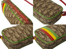 Load image into Gallery viewer, Christian Dior クリスチャンディオール トロッター ワンショルダーバッグ ハンドバッグ 05-MA-0044 ラスタカラー 美品 中古 62546