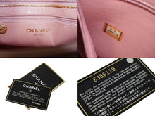Load image into Gallery viewer, 極美品 CHANEL シャネル 復刻トート 6番台 ハンドバッグ ココマーク キャビアスキン ピンク ゴールド金具 中古 62549