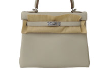 Load image into Gallery viewer, 新品未使用 HERMES エルメス ケリー25 B刻印 2024年購入品 ベトン トゴ シルバー金具 内縫 中古 62559