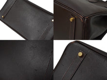 Load image into Gallery viewer, HERMES エルメス ハンドバッグ バーキン 35 ◻︎C刻 G金具 ヴォーエプソン ブラウン 美品 中古 62560