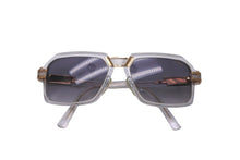 Load image into Gallery viewer, 極美品 CAZAL カザール サングラス サイズ56◻︎17 145 プラスチック MOD.8039 COL.003 クリア ゴールド 中古 62565