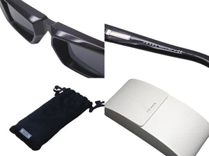 PRADA プラダ サングラス アイウェア SPR24Y 1AB5S0 サイドロゴ プラスチック ブラック 美品 中古 62570