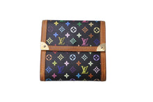 Load image into Gallery viewer, LOUIS VUITTON ルイヴィトン ポルト モネ ビエ カルトクレディ 二つ折り財布 モノグラム マルチカラー M92984 美品 中古 62751