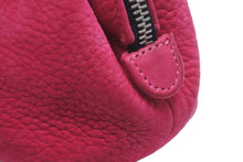 Load image into Gallery viewer, CHROME HEARTS クロムハーツ ポーチ コスメティックケース CHクロス ピンク シルバー金具 美品 中古 62593