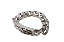 Load image into Gallery viewer, 新型 CHROME HEARTS クロムハーツ IDブレスレット ダガー 11リンク 100g シルバー925 美品 中古 62594