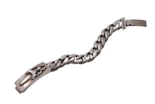 Load image into Gallery viewer, 新型 CHROME HEARTS クロムハーツ IDブレスレット ダガー 11リンク 100g シルバー925 美品 中古 62594