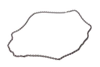 CHROME HEARTS クロムハーツ PAPER CHAIN NECKLACE 30インチ シルバー ペーパーチェーン ネックレス 57.3g 美品 中古 62596