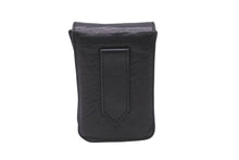 Load image into Gallery viewer, CHROME HEARTS クロムハーツ シガレットケース ダガー レザー ブラック シルバー925 美品 中古 62597