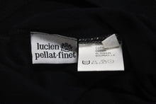 Load image into Gallery viewer, lucien pellat-finet ルシアンペラフィネ フロントスカルスタッズロゴ付Tシャツ トップス Tシャツ 長袖 ネイビー 美品 中古 62600