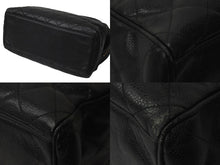 Load image into Gallery viewer, CHANEL シャネル ハンドバッグ キャビアスキン ココマーク ブッラク 美品 中古 62604