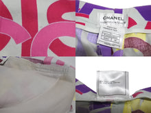 Load image into Gallery viewer, CHANEL シャネル 00A フレア パンツ マルチカラー P16028V08941 ココマーク ロゴ ボトムス サイズ34 美品 中古 62614
