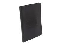 Load image into Gallery viewer, CHANEL シャネル ブックカバー キャビアスキン 2番台 ブラック 小物 ココマーク ロゴ 美品 中古 62617