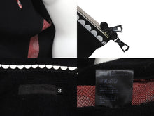 Load image into Gallery viewer, Original Fake × KAWS オリジナルフェイク × カウズ 歯形 パーカー ブラック レッド フーディ― サイズ3 良品 中古 62637
