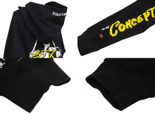 Load image into Gallery viewer, CHROME HEARTS クロムハーツ パーカー マッティボーイ SEX RECORDS サイズXXL プリント ブラック コットン 良品 中古 62642