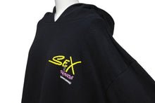Load image into Gallery viewer, CHROME HEARTS クロムハーツ マティボーイ PPO Sex Records HD PLVR グラフィックプリント パーカー ブラック XXL 美品 中古 62647