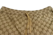 画像をギャラリービューアに読み込む, 極美品 GUCCI グッチ パンツ GGキャンバス ジョギングパンツ ベージュ サイズ46 569769 ZKU09 中古 62649 