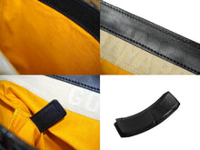 Load image into Gallery viewer, GOYARD ゴヤール ヴィンテージ 廃盤 ショルダーバッグ グランブルーＭＭ ブラック ブラウン シルバー金具 美品 中古 62657