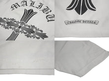 Load image into Gallery viewer, CHROME HEARTS クロムハーツ マリブ限定 CHクロス ホースシュープリント 半袖Ｔシャツ カットソー ホワイト 美品 中古 62658