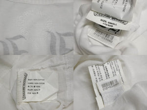 CHROME HEARTS クロムハーツ マリブ限定 CHクロス ホースシュープリント 半袖Ｔシャツ カットソー ホワイト 美品 中古 62658