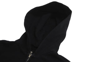 CHROME HEARTS クロムハーツ クロスボールジップパーカー ホースシュープリント サイズ4T 130/64 ブラック 美品 中古 62659