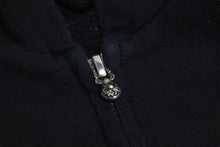 Load image into Gallery viewer, CHROME HEARTS クロムハーツ クロスボールジップパーカー ホースシュープリント サイズ4T 130/64 ブラック 美品 中古 62659