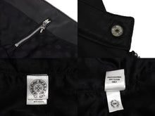 Load image into Gallery viewer, 極美品 CHROME HEARTS クロムハーツ MNS HOOD SWTSHRT フーデットジャケット ブラック コットンリネン サイズS 中古 62660