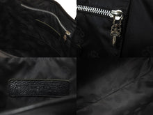 Load image into Gallery viewer, CHROME HEARTS クロムハーツ FSトート トートバッグ クロスパッチ ブラック シルバー金具 美品 中古 62662
