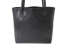 Load image into Gallery viewer, CHROME HEARTS クロムハーツ FSトート トートバッグ クロスパッチ ブラック シルバー金具 美品 中古 62662