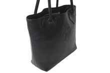 Load image into Gallery viewer, CHROME HEARTS クロムハーツ FSトート トートバッグ クロスパッチ ブラック シルバー金具 美品 中古 62662