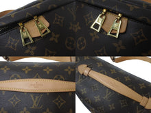 Load image into Gallery viewer, 極美品 LOUIS VUITTON ルイヴィトン バムバッグ ボディバッグ M43644 モノグラム ゴールド金具 中古 62666
