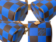 Load image into Gallery viewer, 新品未使用 LOUIS VUITTON ルイヴィトン ファレルデザイン スピーディバンドリエール25 ハンドバッグ N40585 ブルー 中古 62677
