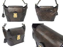 Load image into Gallery viewer, LOUIS VUITTON ルイヴィトン 2007AW バッグ セルジャンPM M95463 モノグラム ブロンズ ブラウン 美品 中古 62679