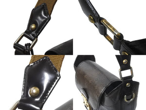 LOUIS VUITTON ルイヴィトン 2007AW バッグ セルジャンPM M95463 モノグラム ブロンズ ブラウン 美品 中古 62679