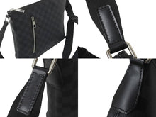 Load image into Gallery viewer, 極美品 LOUIS VUITTON ルイヴィトン ショルダーバッグ ダミエ グラフィット ミックPM N41211 ブラック 中古 62683