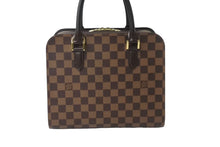 Load image into Gallery viewer, 極美品 LOUIS VUITTON ルイ ヴィトン トリアナ N51155 ハンドバッグ ブラウン ダミエ エベヌ 中古 62687