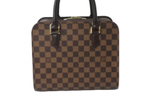 Load image into Gallery viewer, 極美品 LOUIS VUITTON ルイ ヴィトン トリアナ N51155 ハンドバッグ ブラウン ダミエ エベヌ 中古 62687