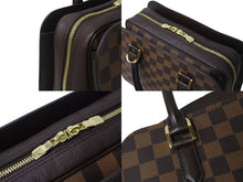 Load image into Gallery viewer, 極美品 LOUIS VUITTON ルイ ヴィトン トリアナ N51155 ハンドバッグ ブラウン ダミエ エベヌ 中古 62687