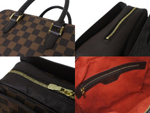 Load image into Gallery viewer, 極美品 LOUIS VUITTON ルイ ヴィトン トリアナ N51155 ハンドバッグ ブラウン ダミエ エベヌ 中古 62687
