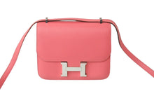 Load image into Gallery viewer, 極美品 HERMES エルメス ショルダーバッグ コンスタンス3ミニ D刻印 エバーカラー ローズアザレ シルバー金具 中古 62689